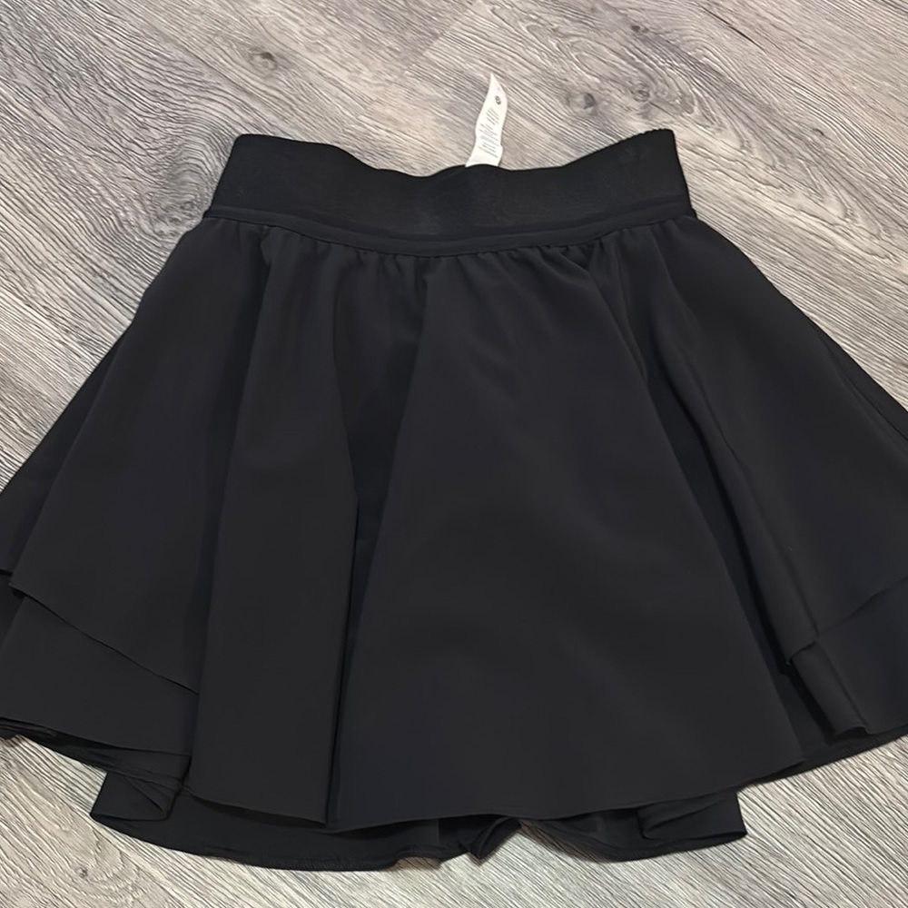 Lululemon Athletica Black Mini Skater Skort